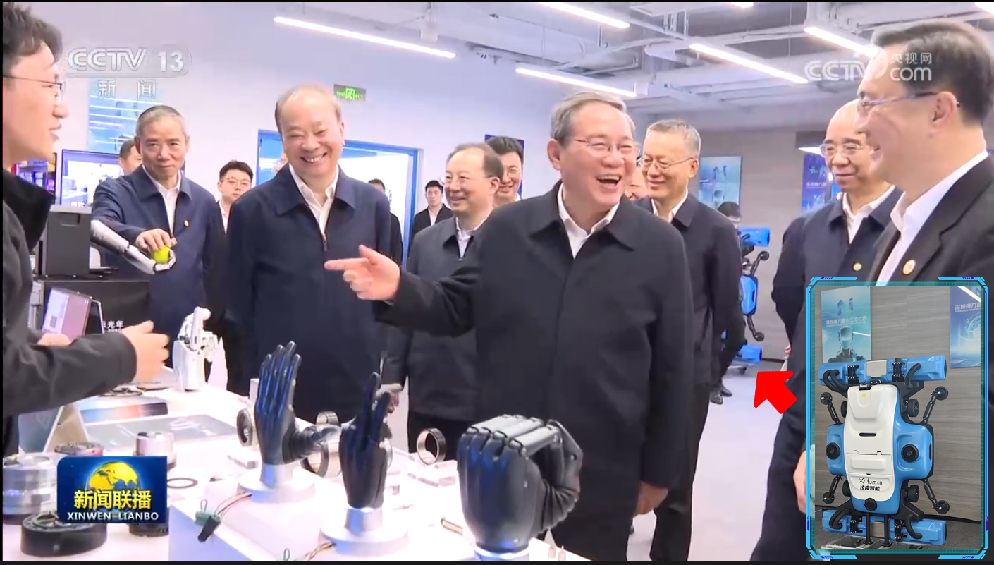 凌度智能明星产品凌空K3获李强总理视察指导